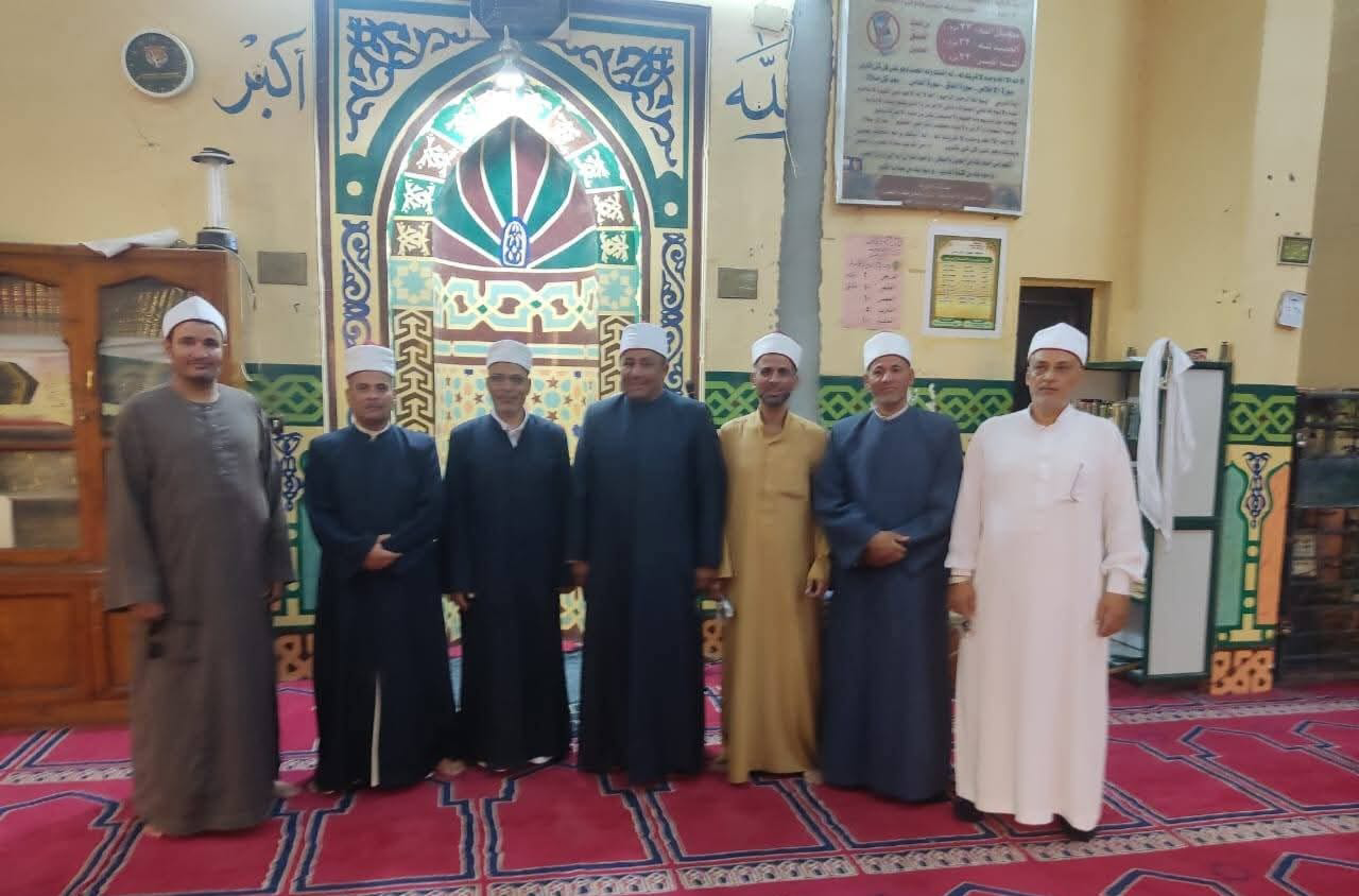 مدير أوقاف الفشن يقود حملة تفتيشية مفاجئة على مساجد البندر وأبسوج